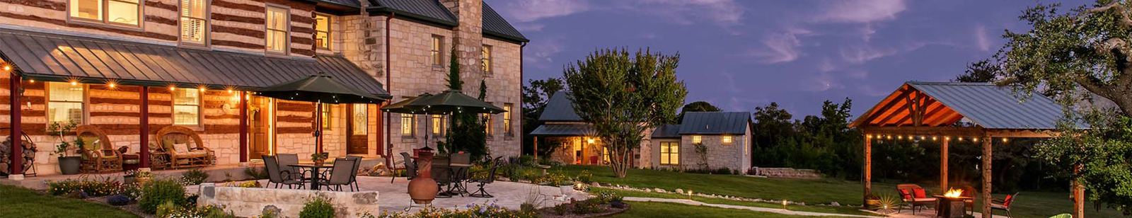 Behr House at dusk